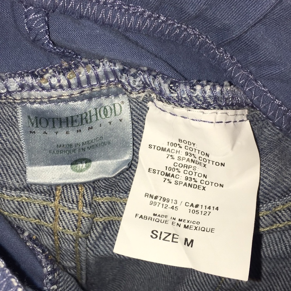 Motherhood Maternity 👣 Jean Capris - Picture 4 of 6